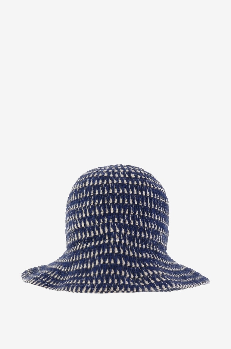 GI'N'GI Zweifarbiger Häkelhut Damen BUNT 1