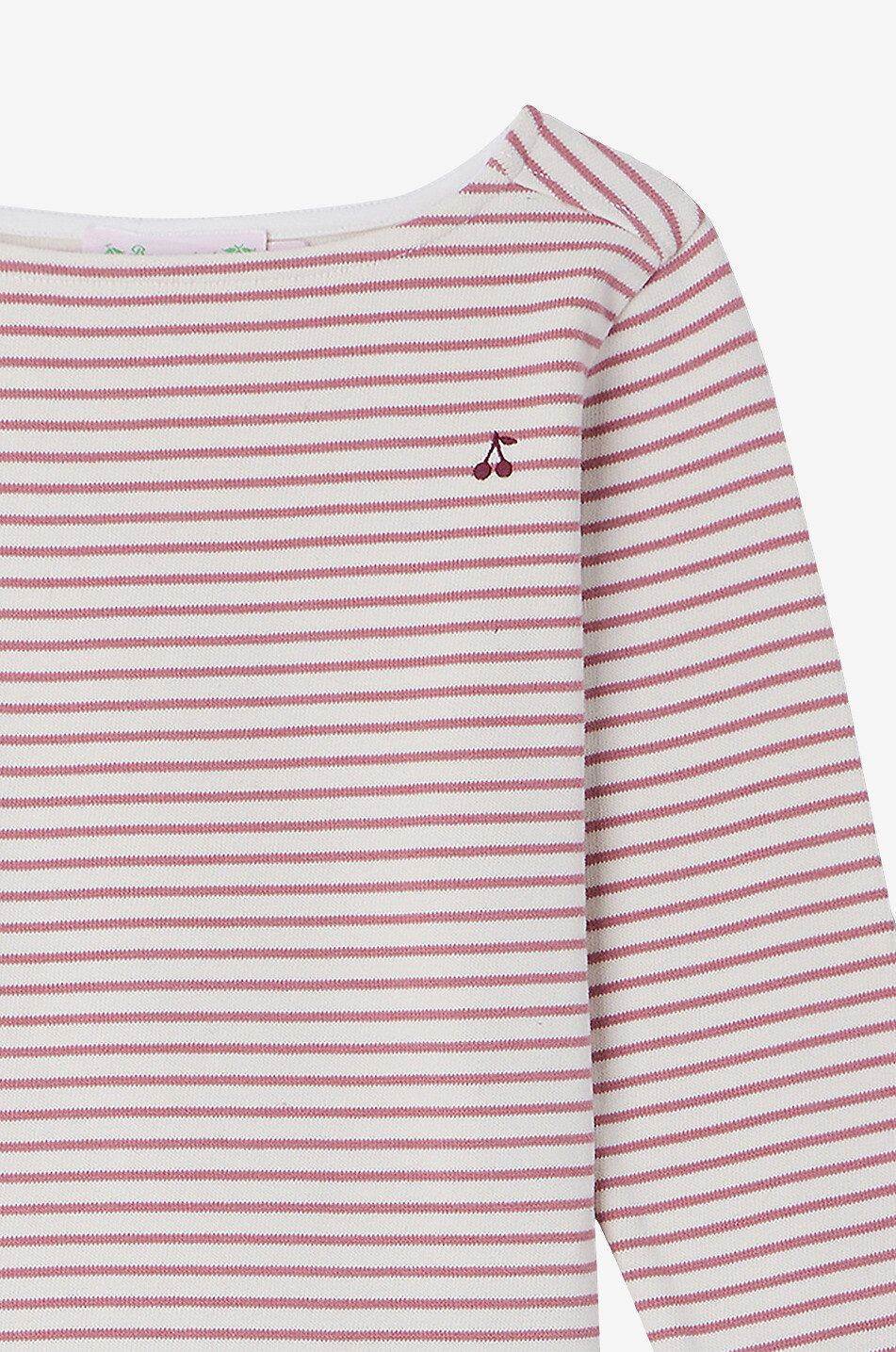 Gestreiftes Langarm-T-Shirt für Mädchen Dawn