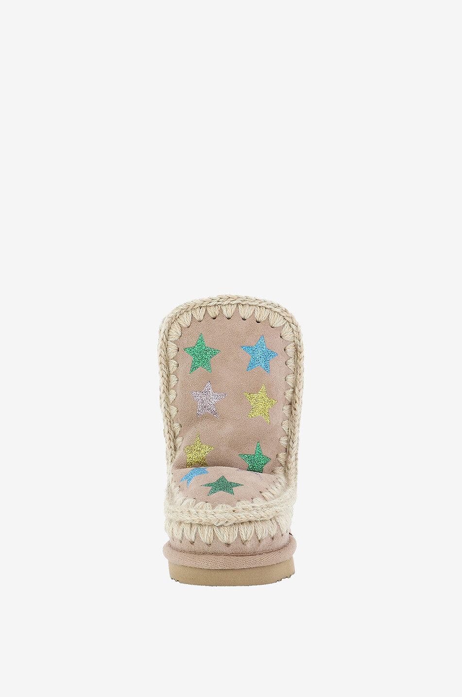 Bottines chaudes fille Eskimo Glitter Printed Stars