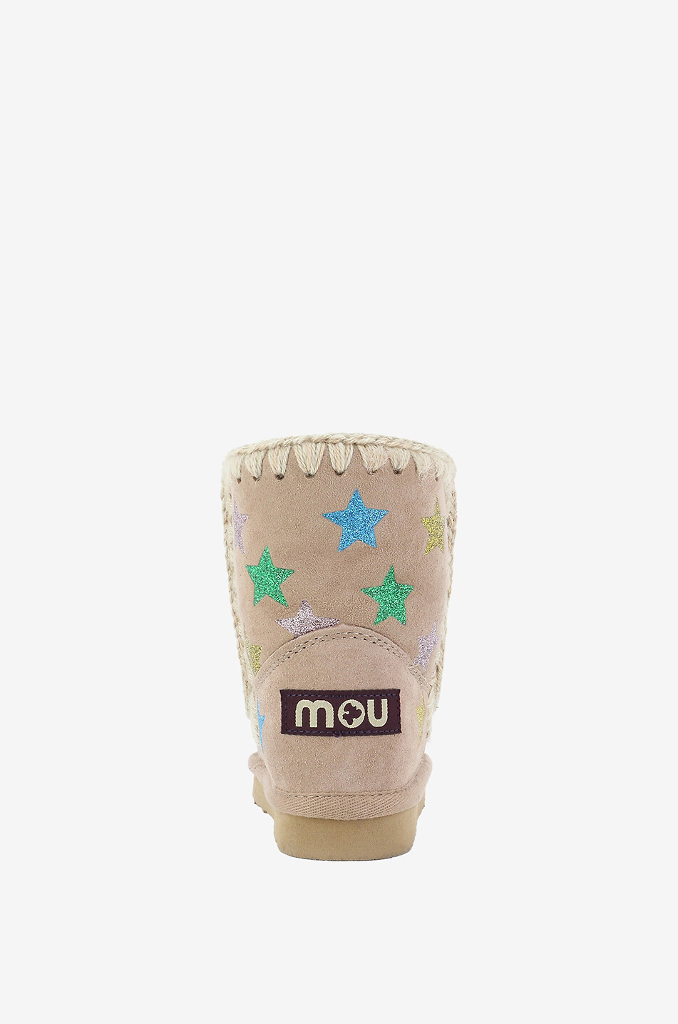 Bottines chaudes fille Eskimo Glitter Printed Stars