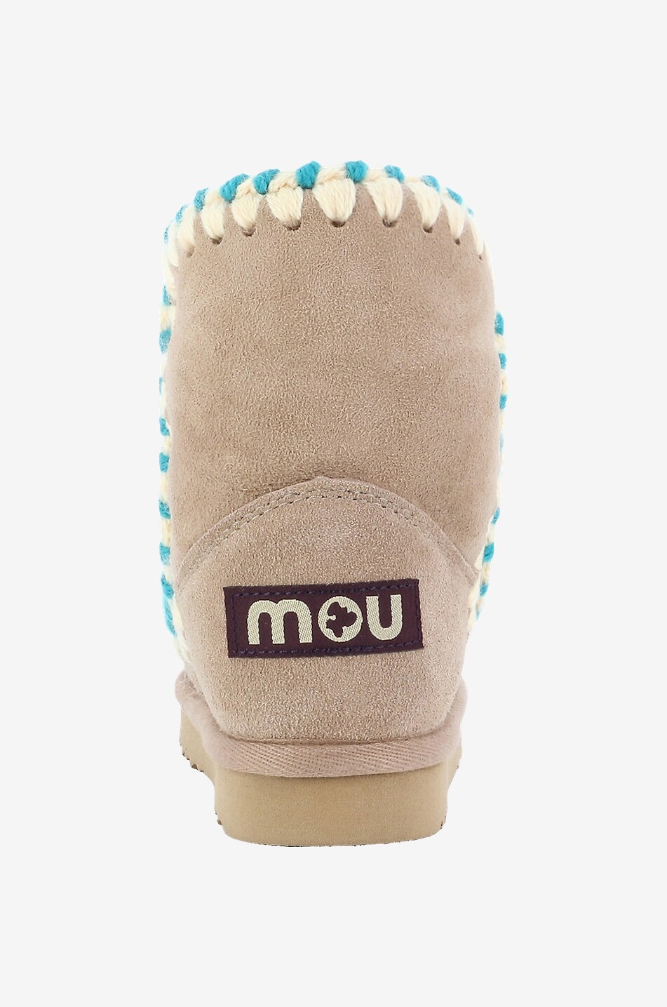 MOU Bottines chaudes fille Eskimo Overstitching Kid Fille CAMEL 4