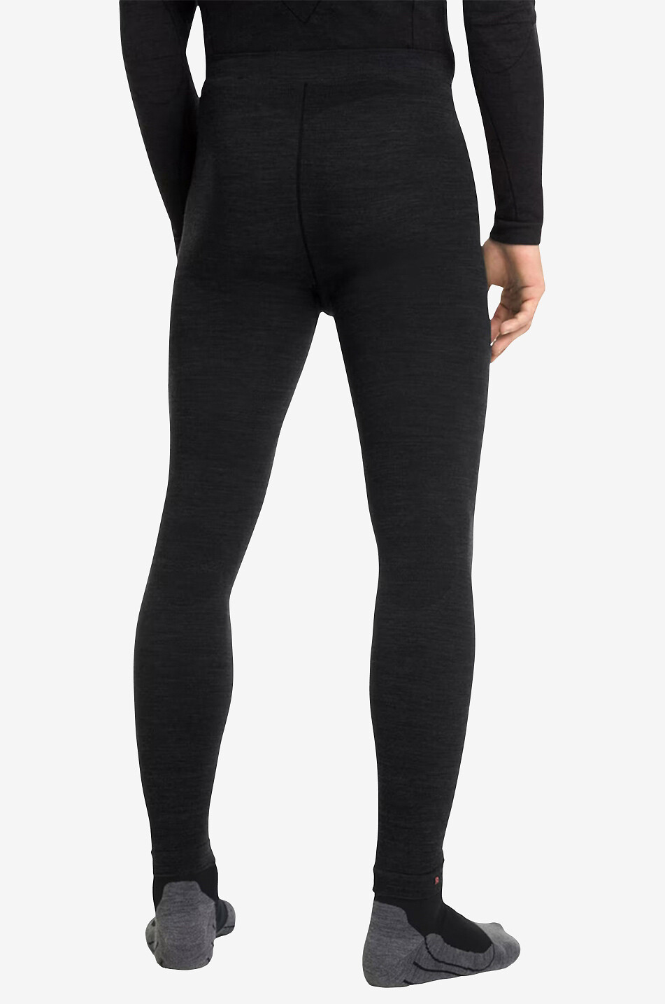 FALKE Collant en laine mérinos Wool-Tech Homme NOIR 3