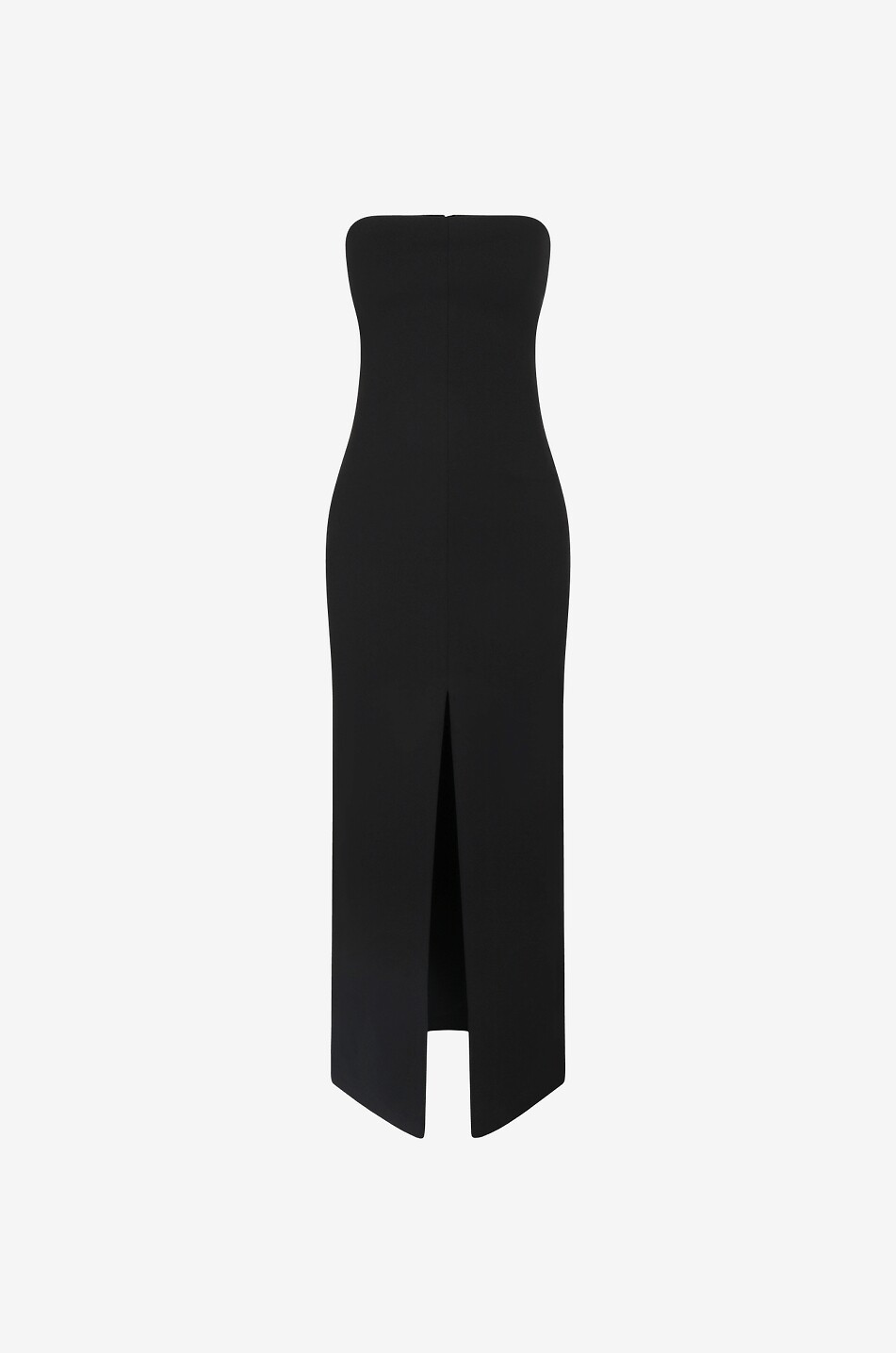 The Bysha bustier dress with front slit
