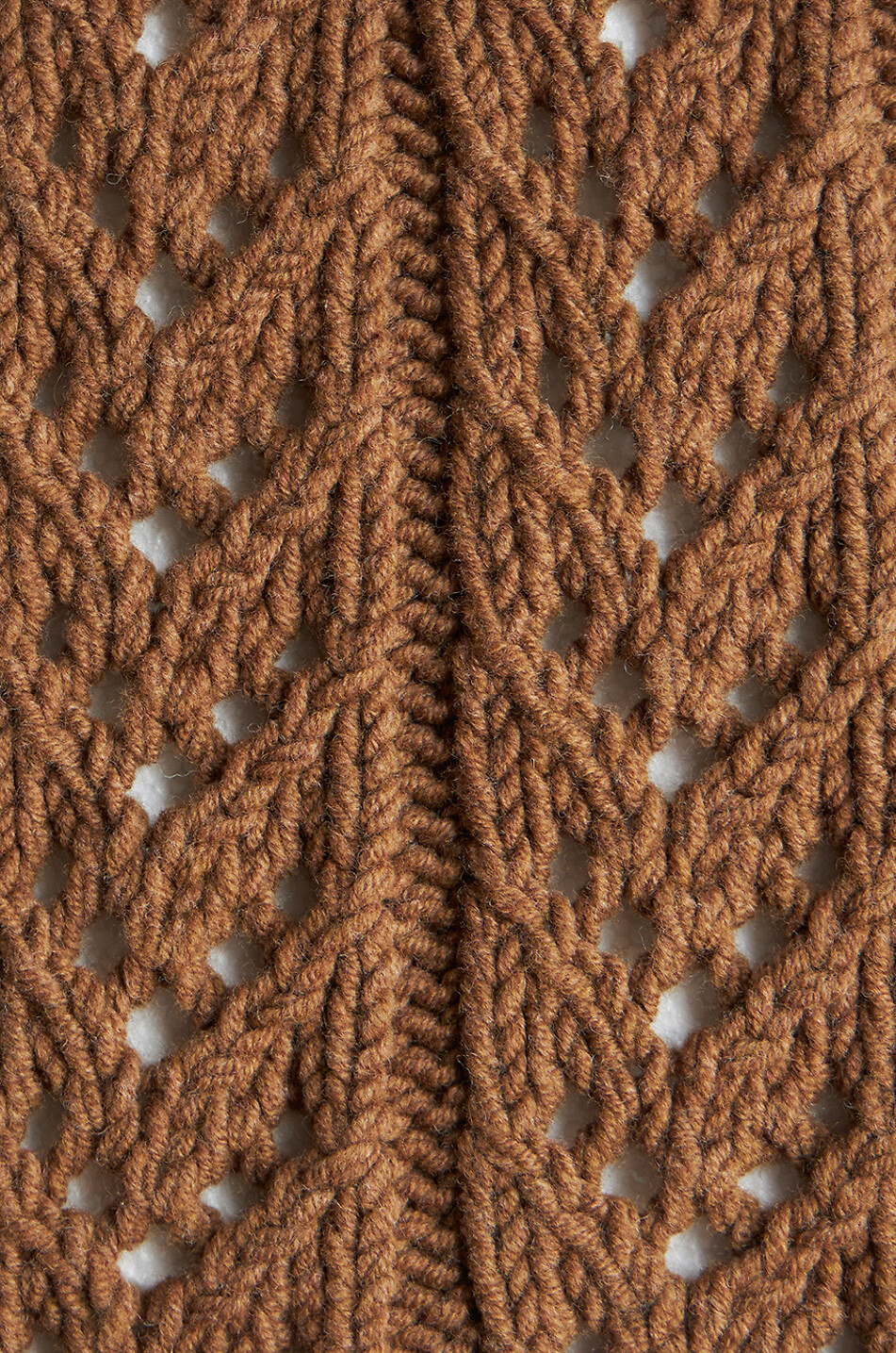 Dicker Oversize-Lochstrick-Cardigan mit ausgestellten Ärmeln