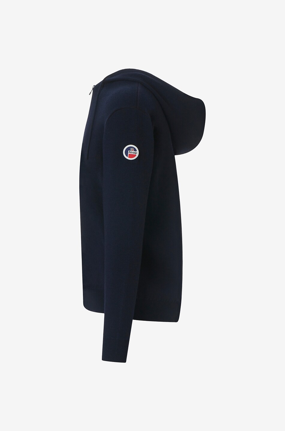FUSALP Terence full-zip hooded cardigan Men DARK BLUE 2