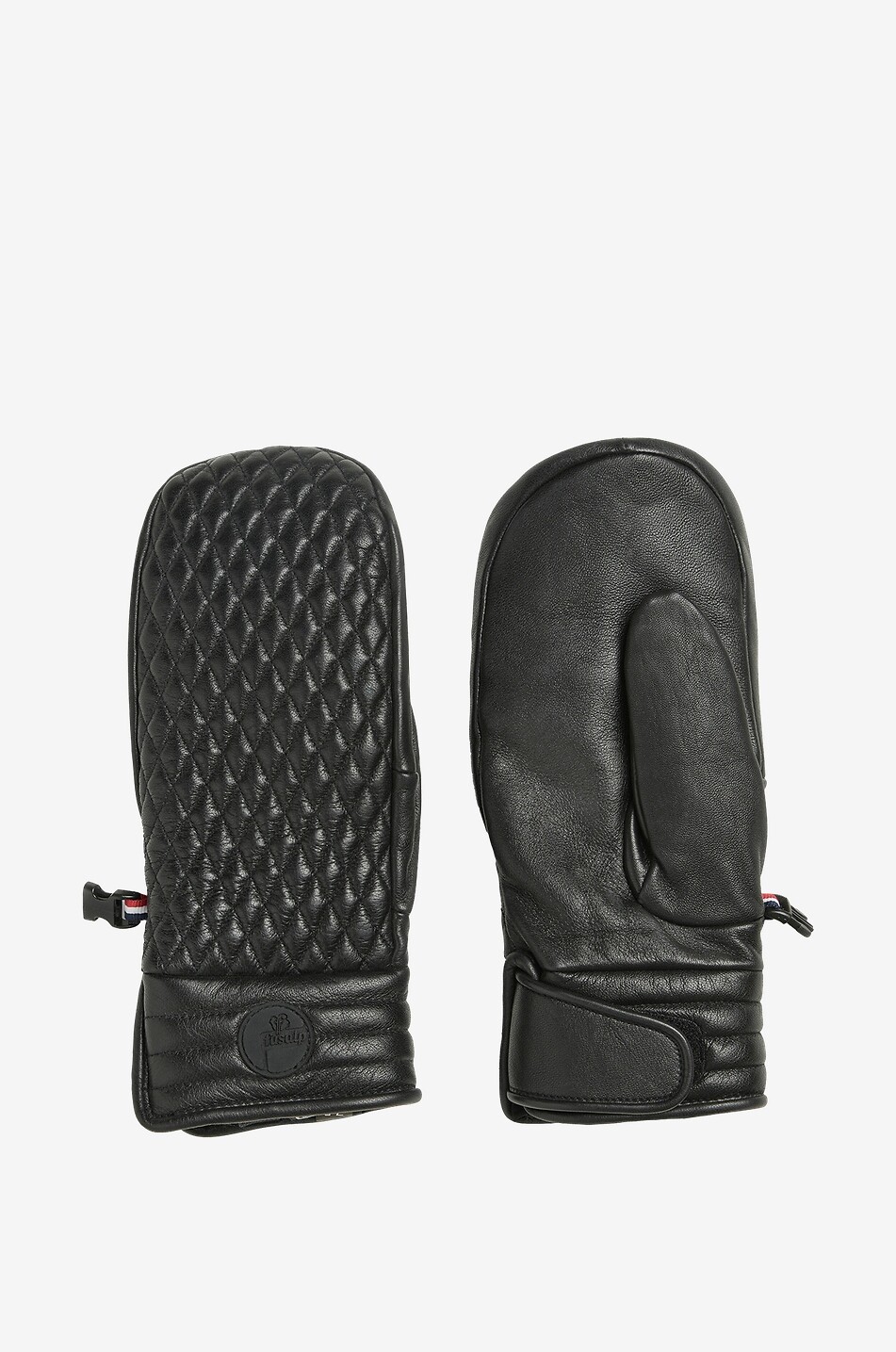 FUSALP Moufles en cuir Athena Mitten Femme NOIR 1