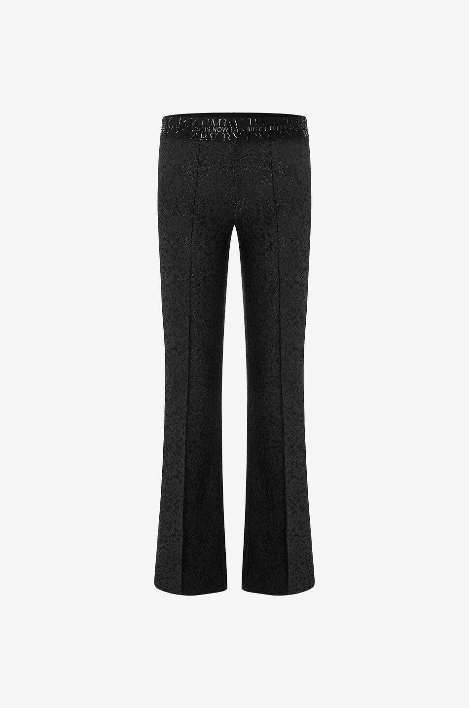 Pantalon stretch en dentelle Flower