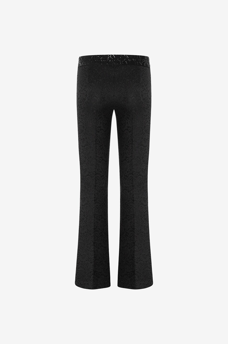 Pantalon stretch en dentelle Flower