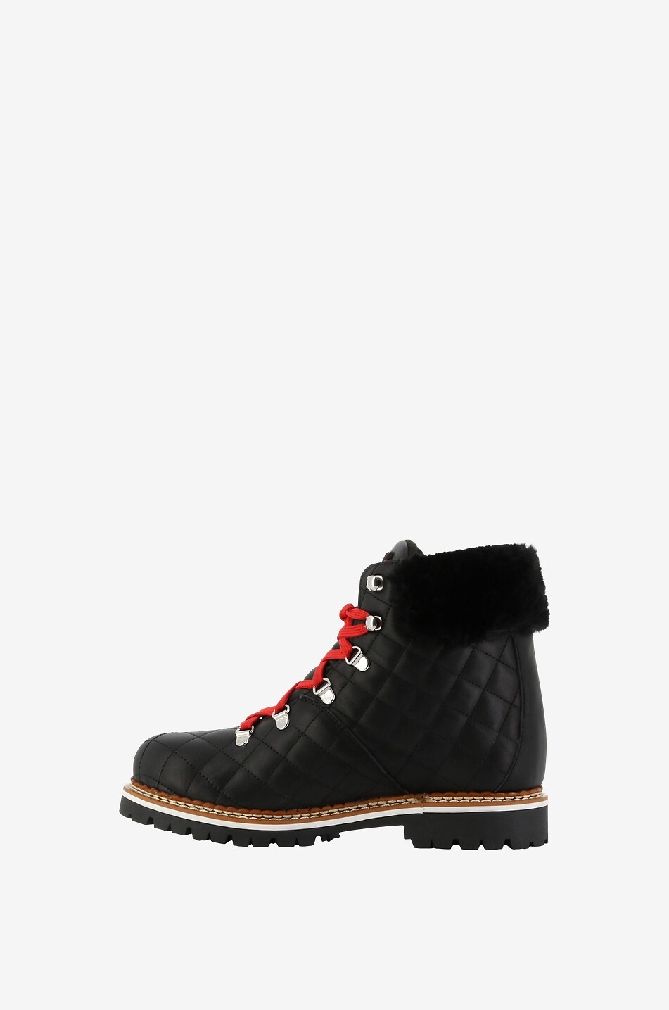 LA THUILE SRL Bottines chaudes matelassées Art. 976 Femme NOIR 3