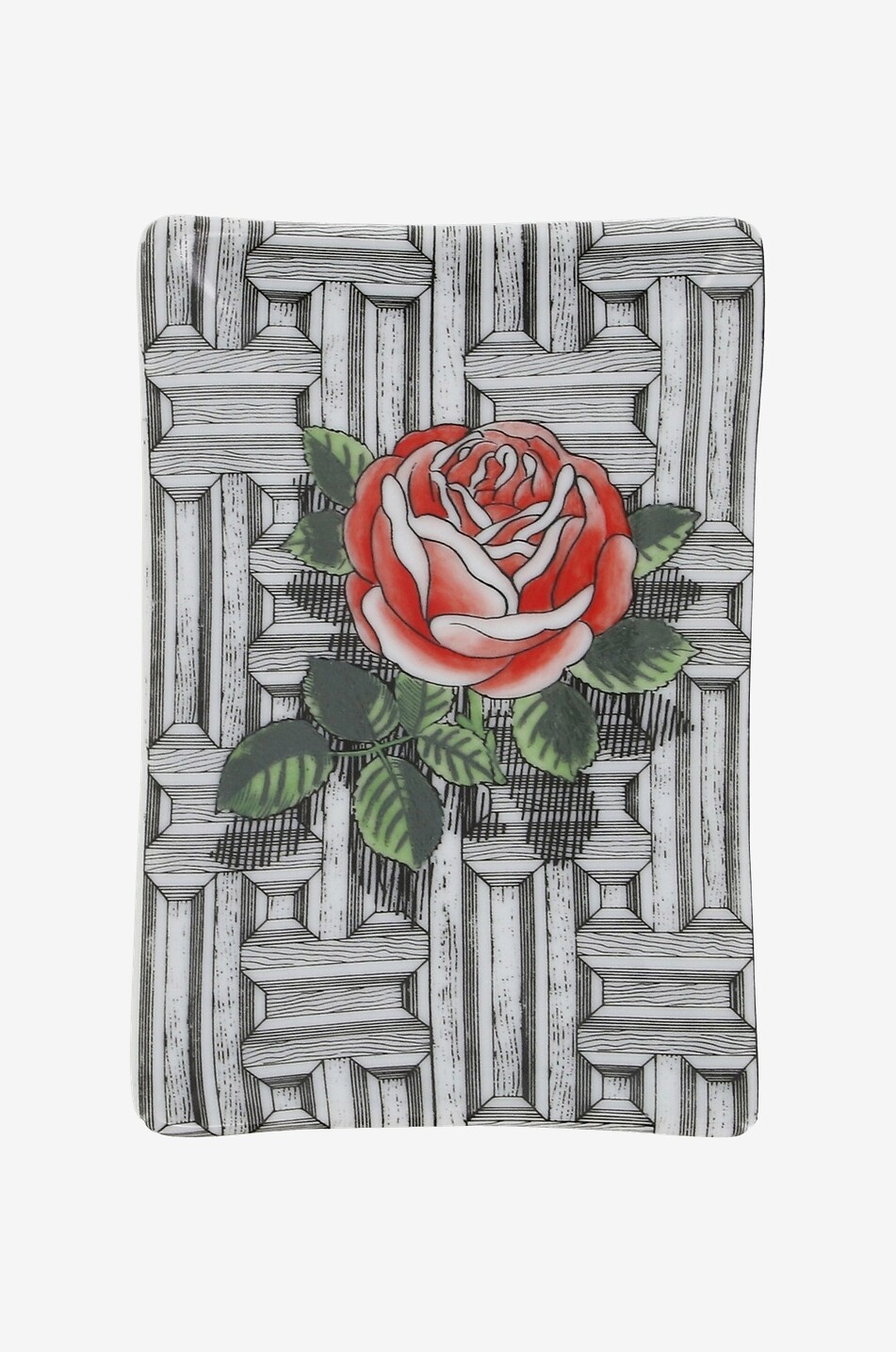 FORNASETTI PROFUMI Aschenbecher aus Porzellan Muscarabia con rose Haus BUNT 2