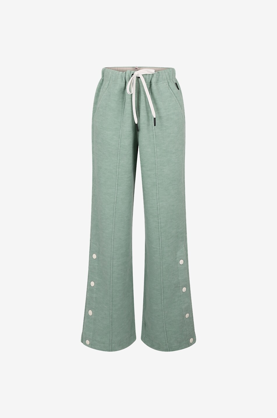 Pantalon de jogging évasé en polaire à patch montagne #MONCLER