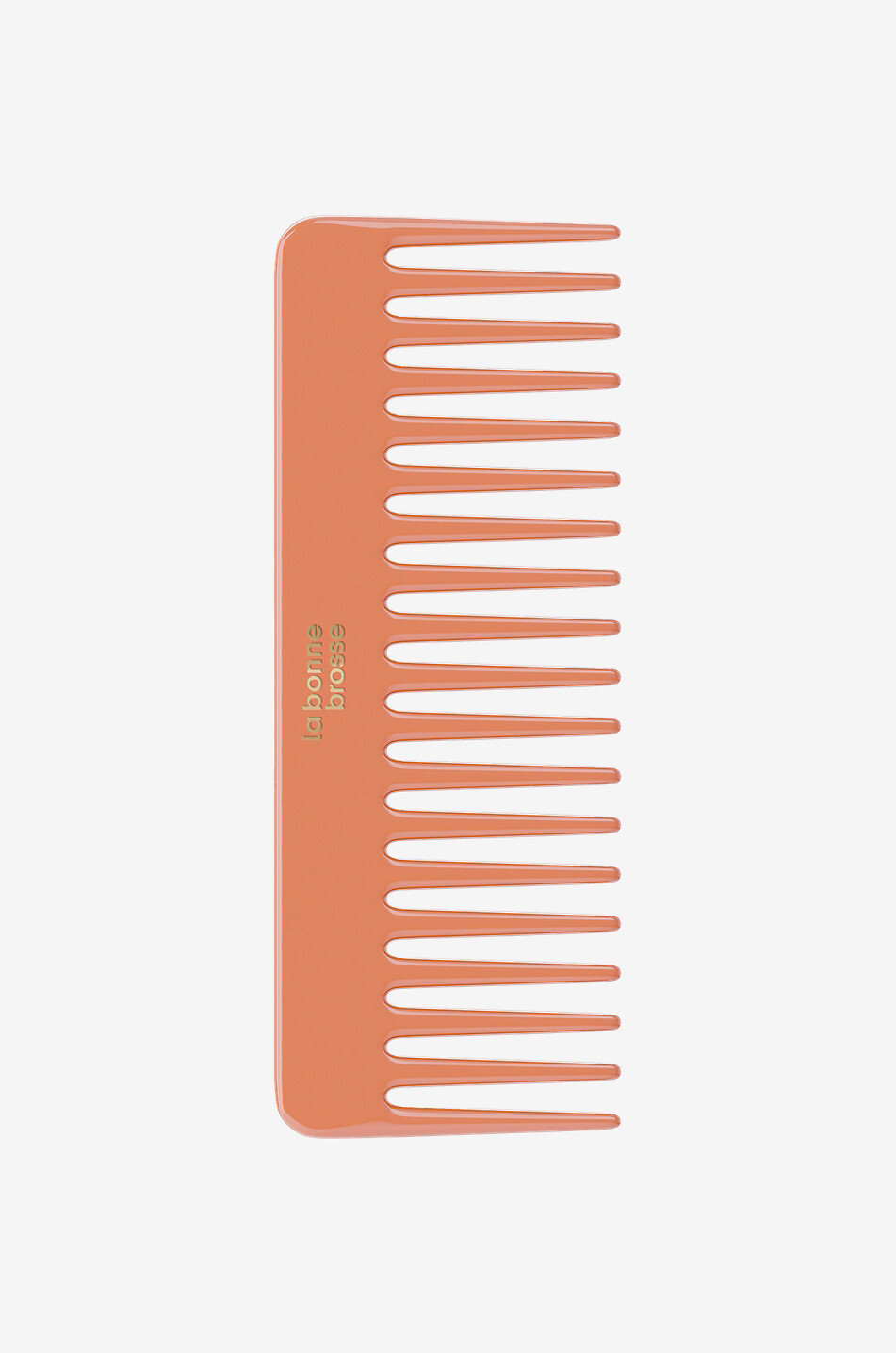 LA BONNE BROSSE Le Peigne Démêlant acetate comb Unisex ORANGE 1