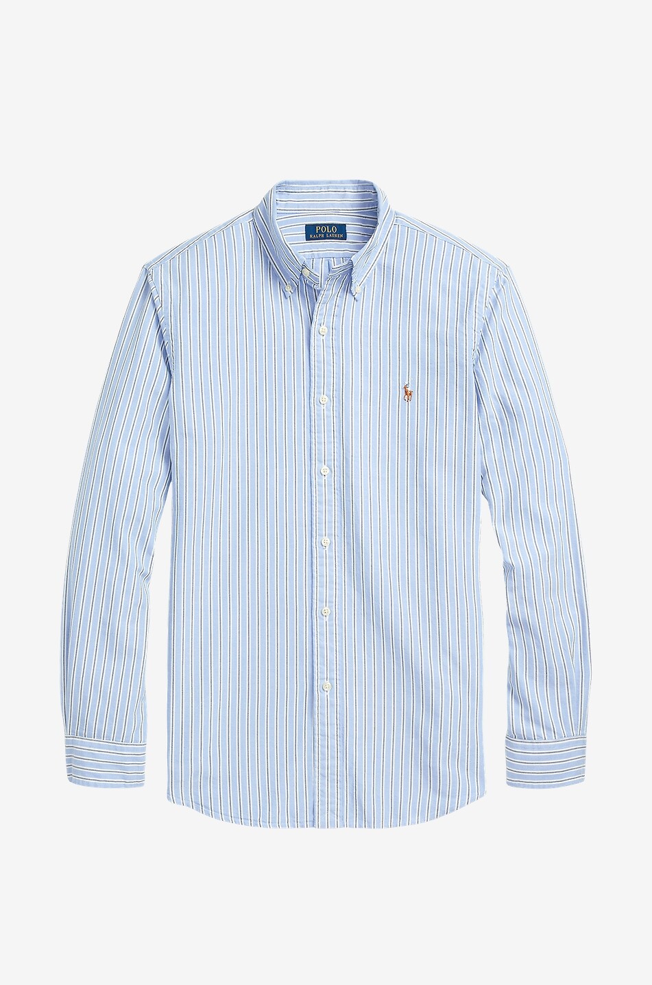 Custom Fit striped Oxford shirt