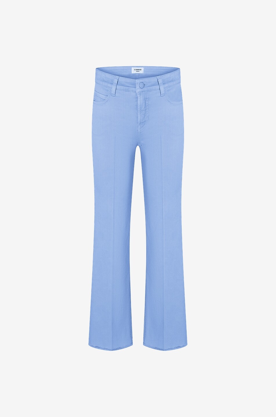 CAMBIO Jean bootcut effiloché Francesca Femme BLEU CLAIR 1