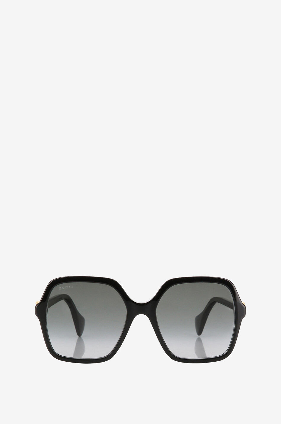 GUCCI Quadratische Sonnenbrille GG Damen SCHWARZ 1