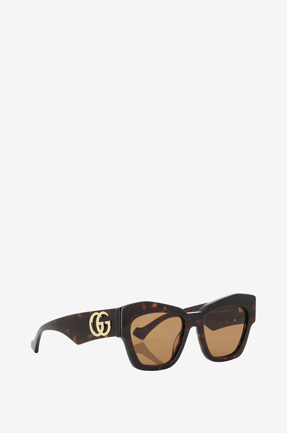 GUCCI GG tortoise shell effect cat-eye sunglasses Women BROWN 2