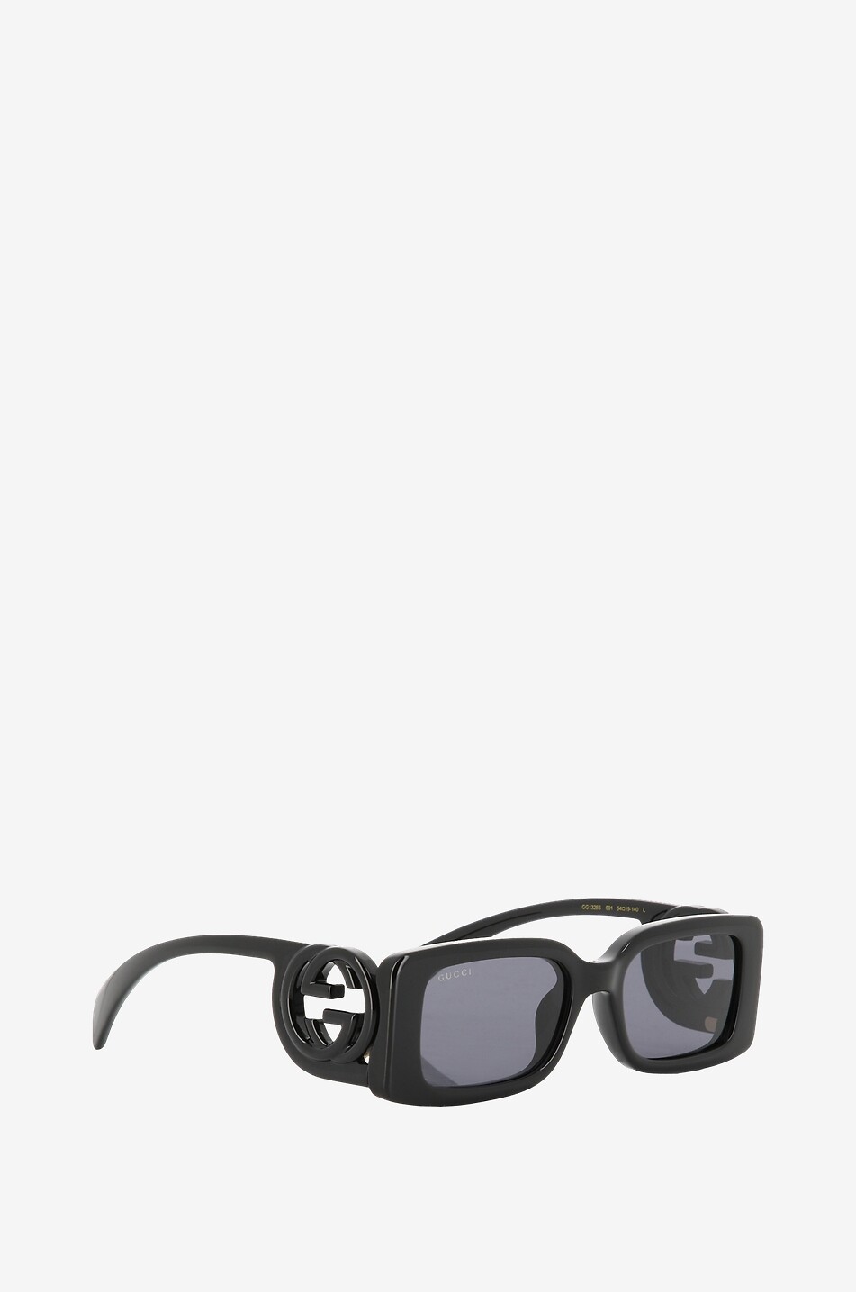 GUCCI GG rectangular sunglasses Women BLACK 2