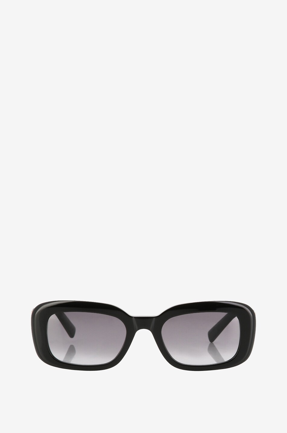 SAINT LAURENT PARIS Rechteckige Sonnenbrille SL M130 Damen SCHWARZ 1