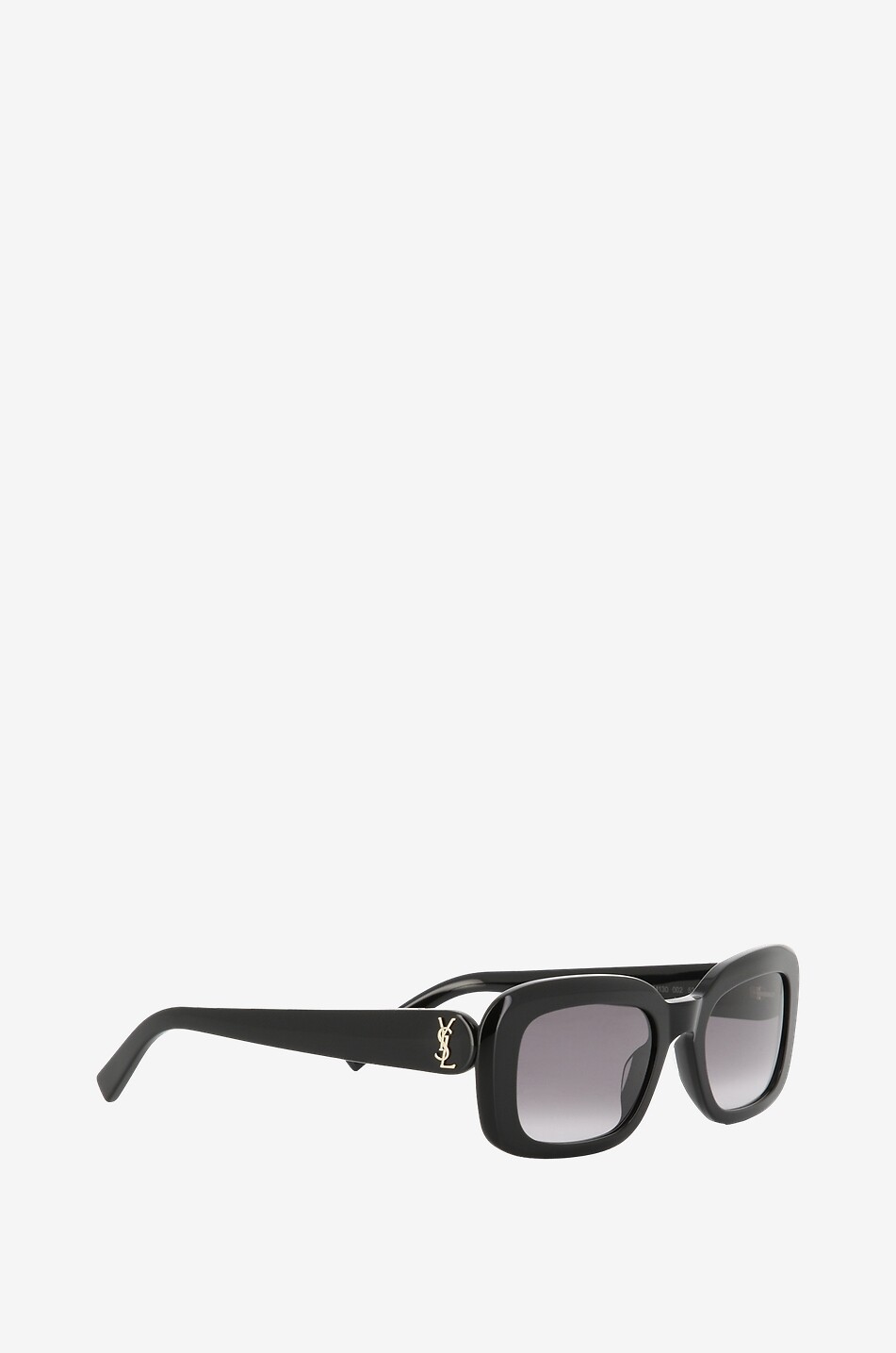 SAINT LAURENT PARIS Rechteckige Sonnenbrille SL M130 Damen SCHWARZ 2