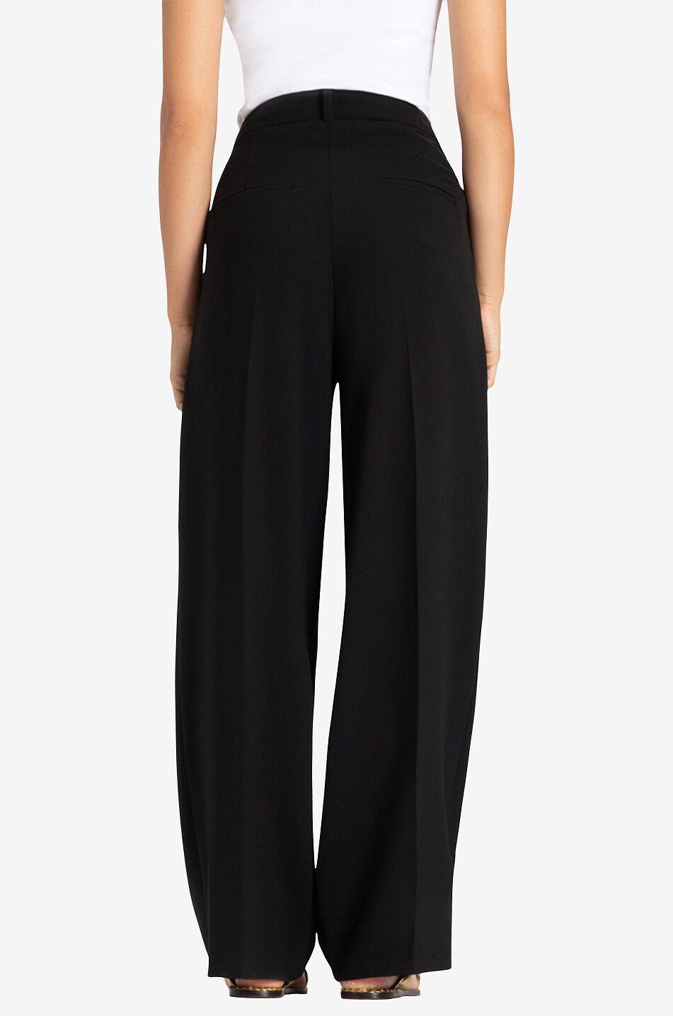 CAMBIO Anny wide-leg trousers Women BLACK 4