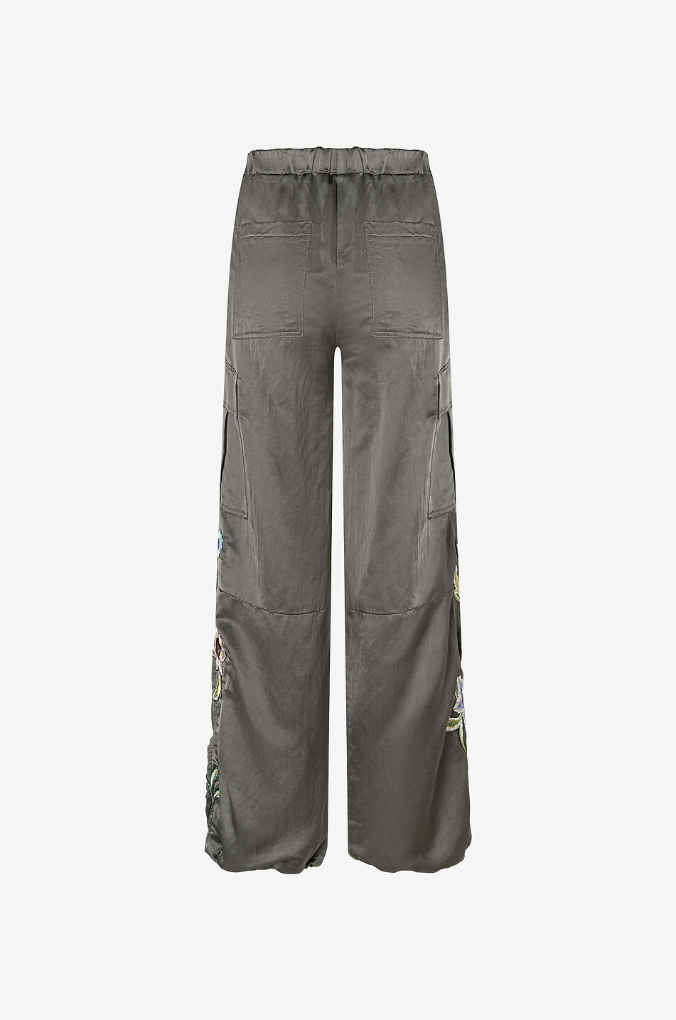 CAMBIO Morgan embroidered cargo trousers Women MULTI COLOURED 2