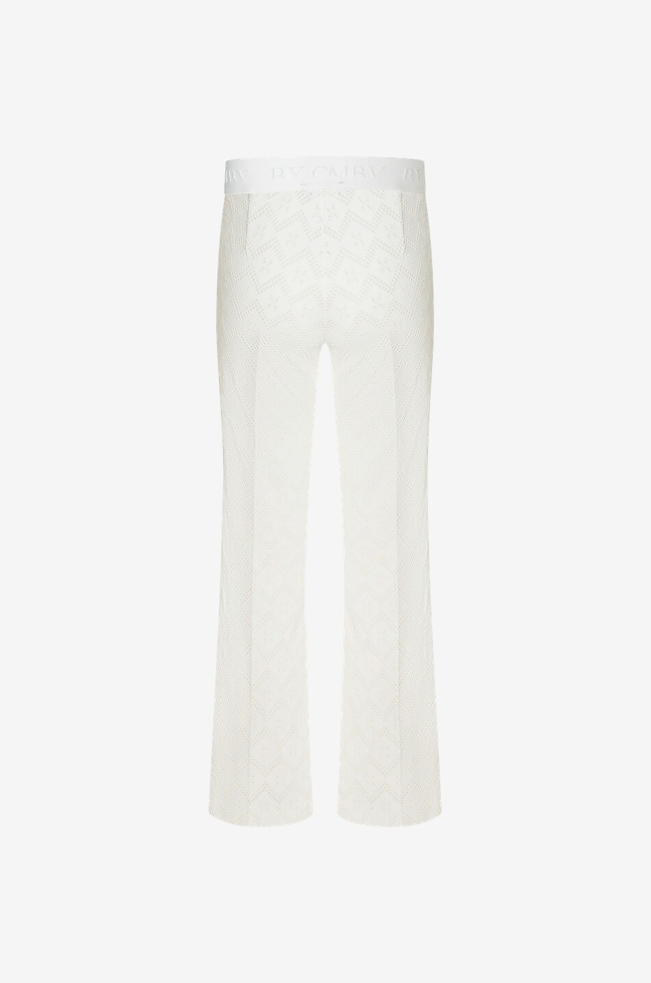 Hose mit geradem Bein aus Jacquard Faith