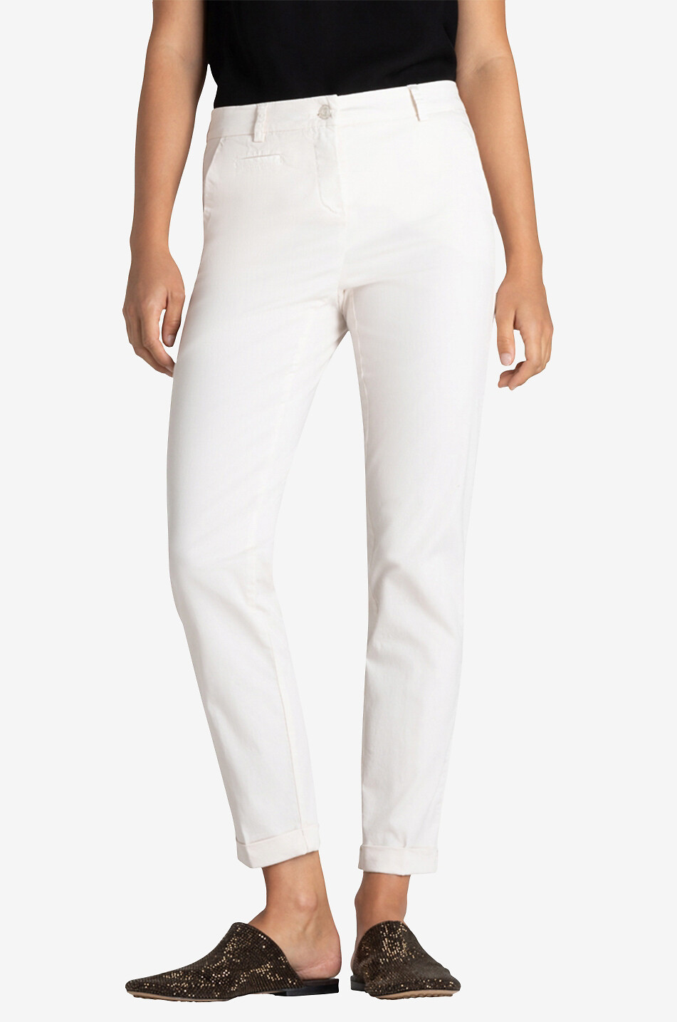 Stella straight-leg trousers