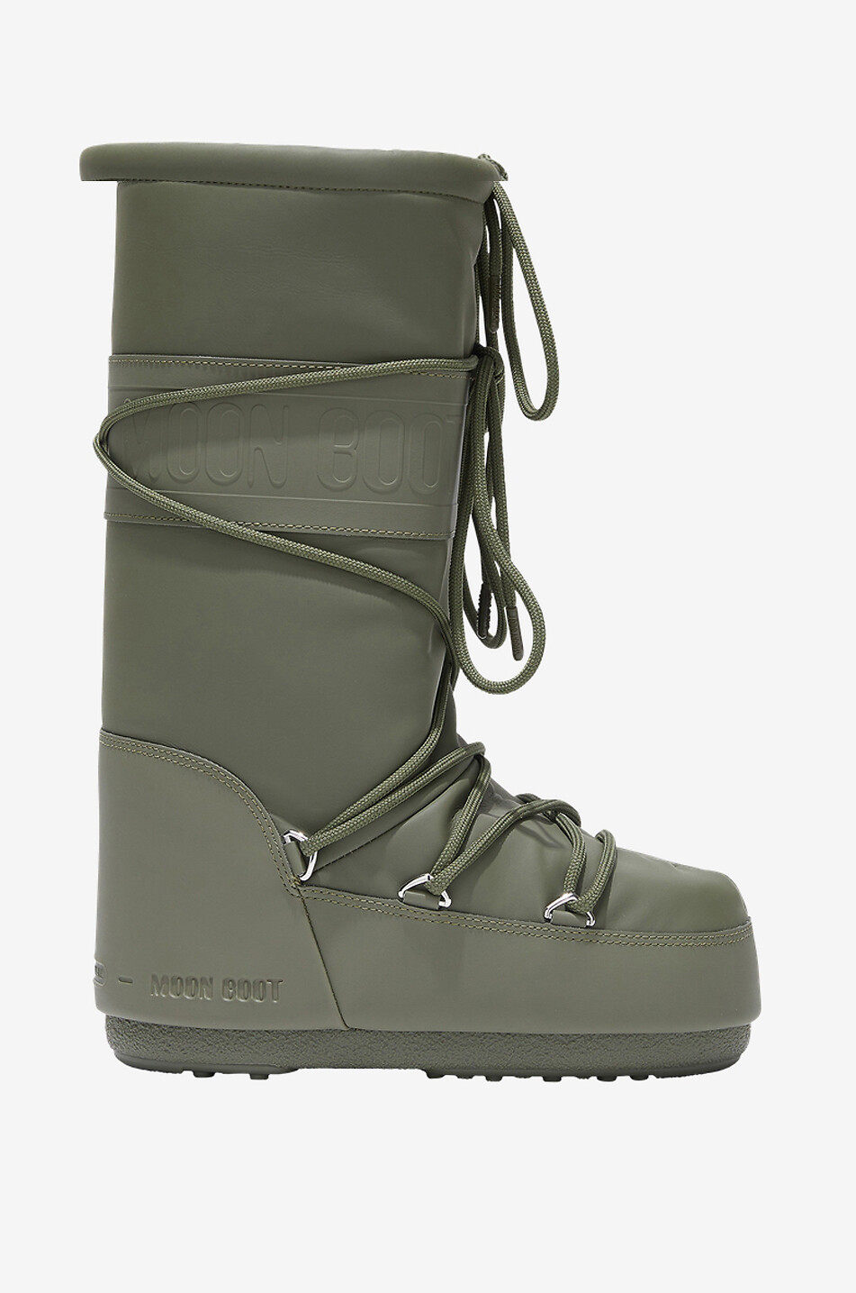 MOON BOOT Bottines chaudes mattes Icon Femme KAKI 1