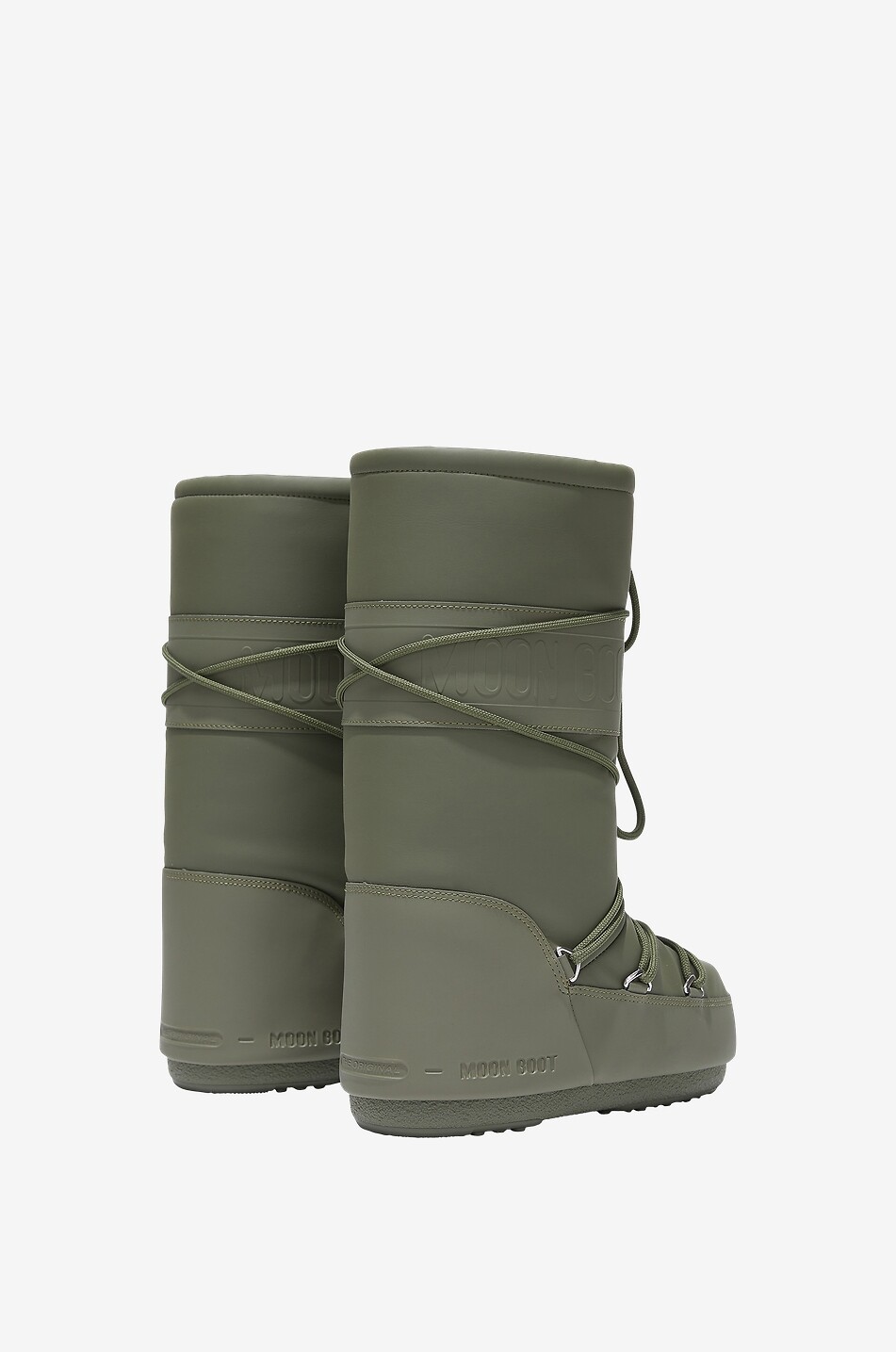 MOON BOOT Bottines chaudes mattes Icon Femme KAKI 2