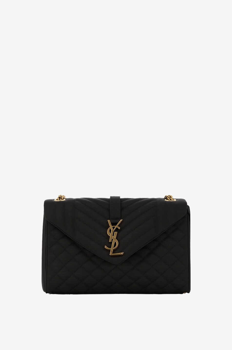 Envelope Medium quilted satin shoulder bag