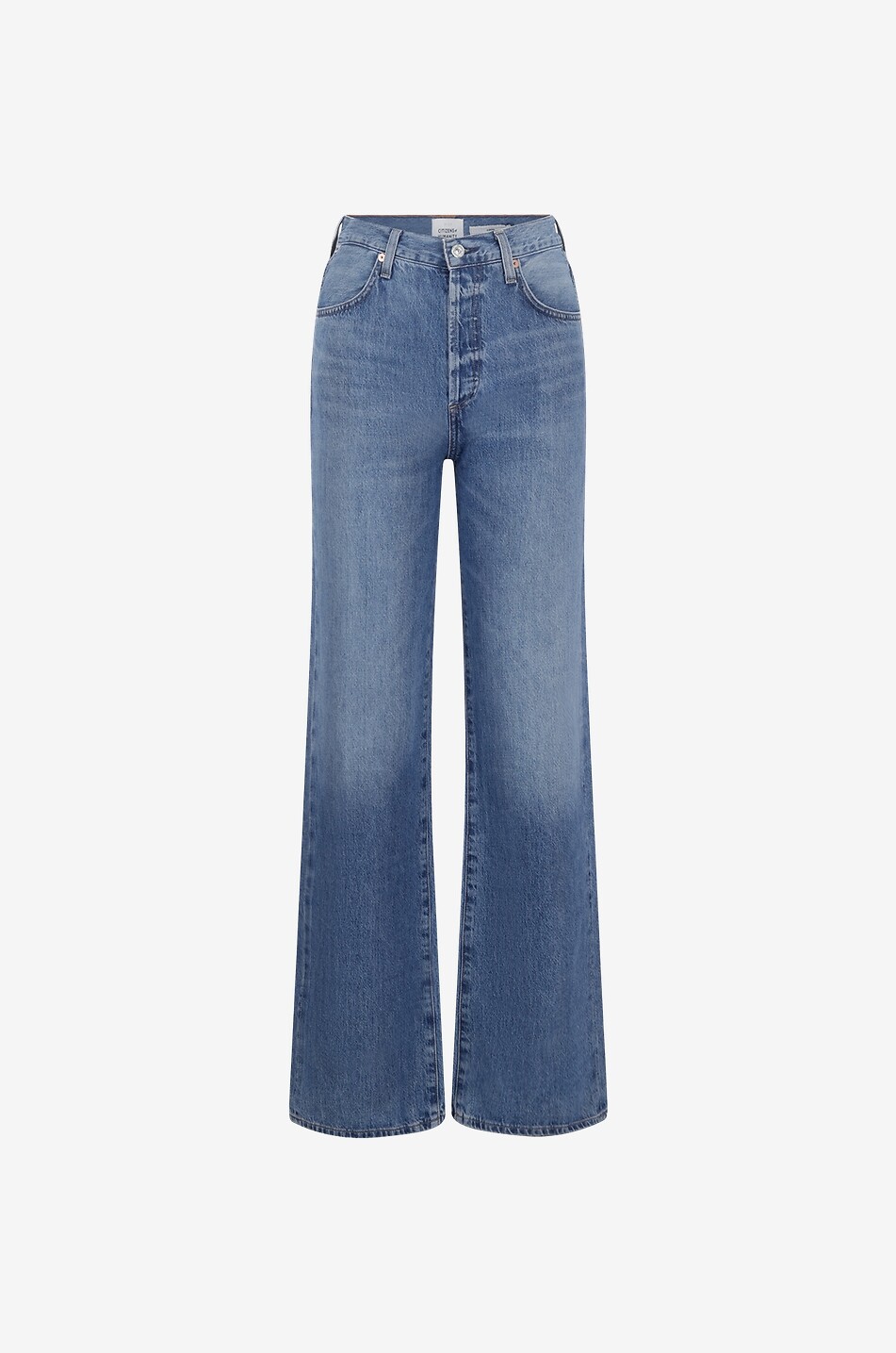 Jean large en coton biologique Annina