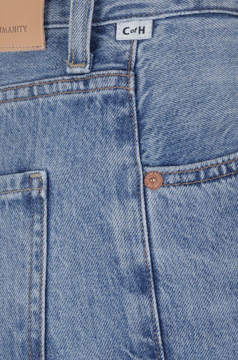 Jean large en coton biologique Annina