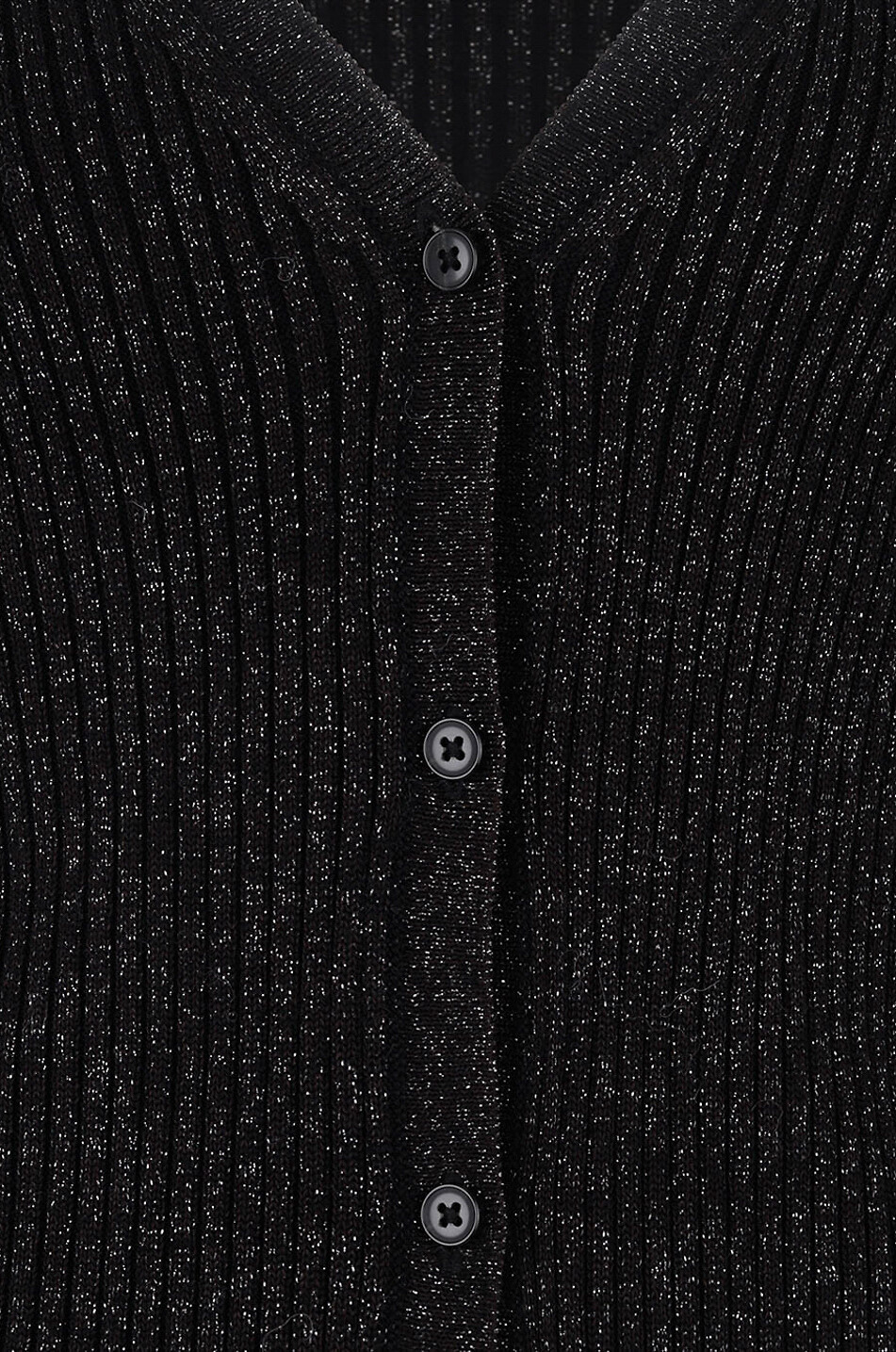 Wool and viscose cardigan