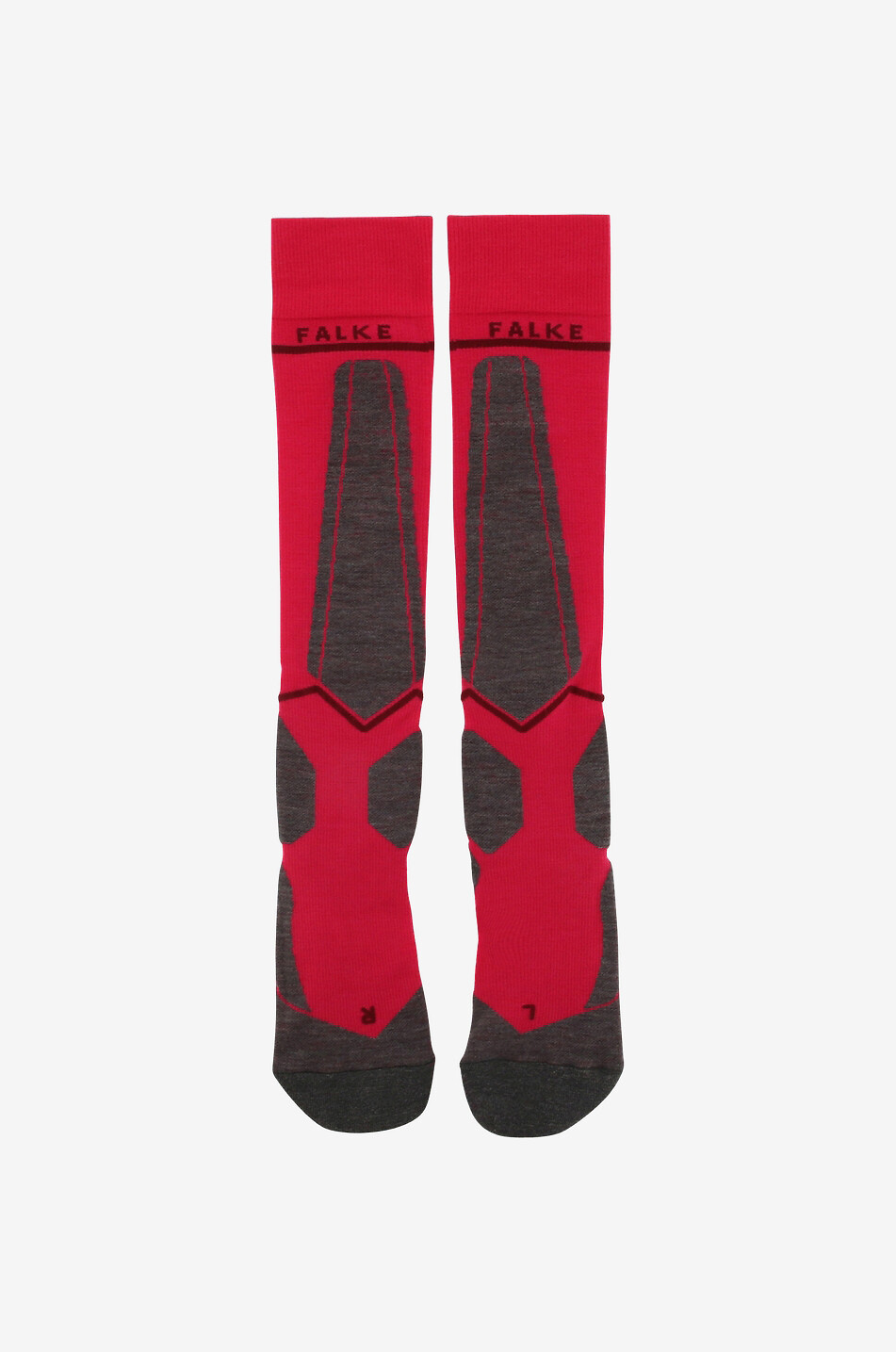 FALKE SK4 Advanced Compression Light W mid-calf ski socks Women PINK 1