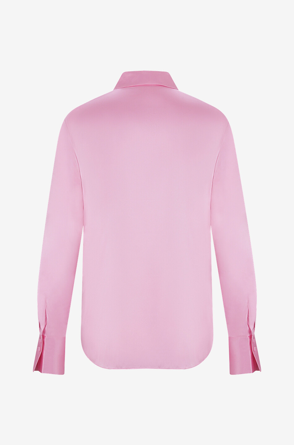 HERZENS Langärmeliges Hemd aus Seide Damen MITTELROSA 2
