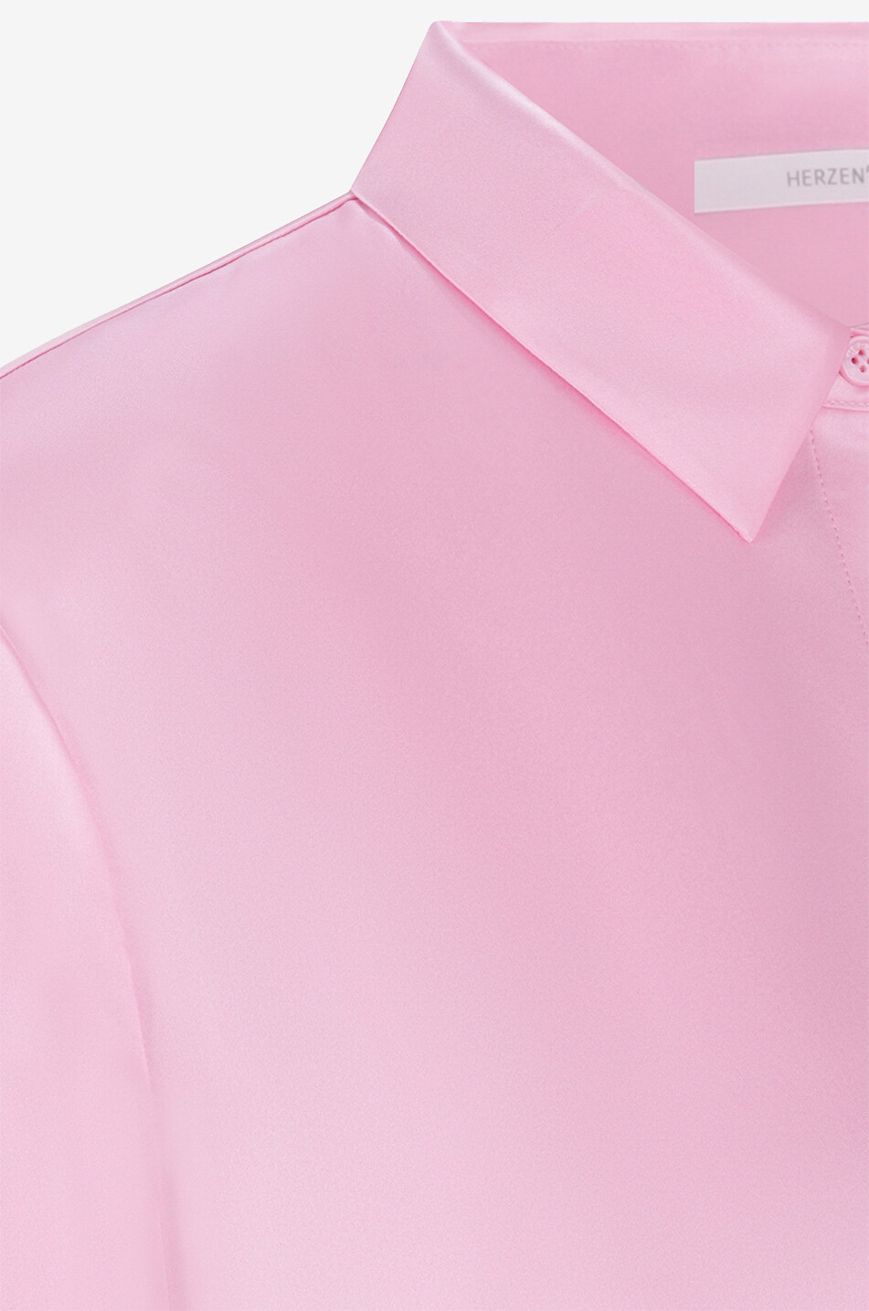 HERZENS Langärmeliges Hemd aus Seide Damen MITTELROSA 3
