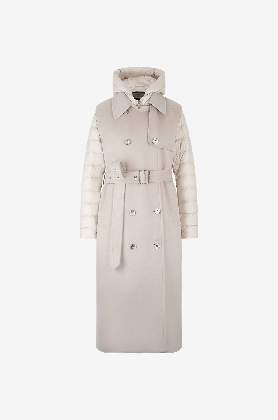 Alys virgin wool and cashmere padded jacket