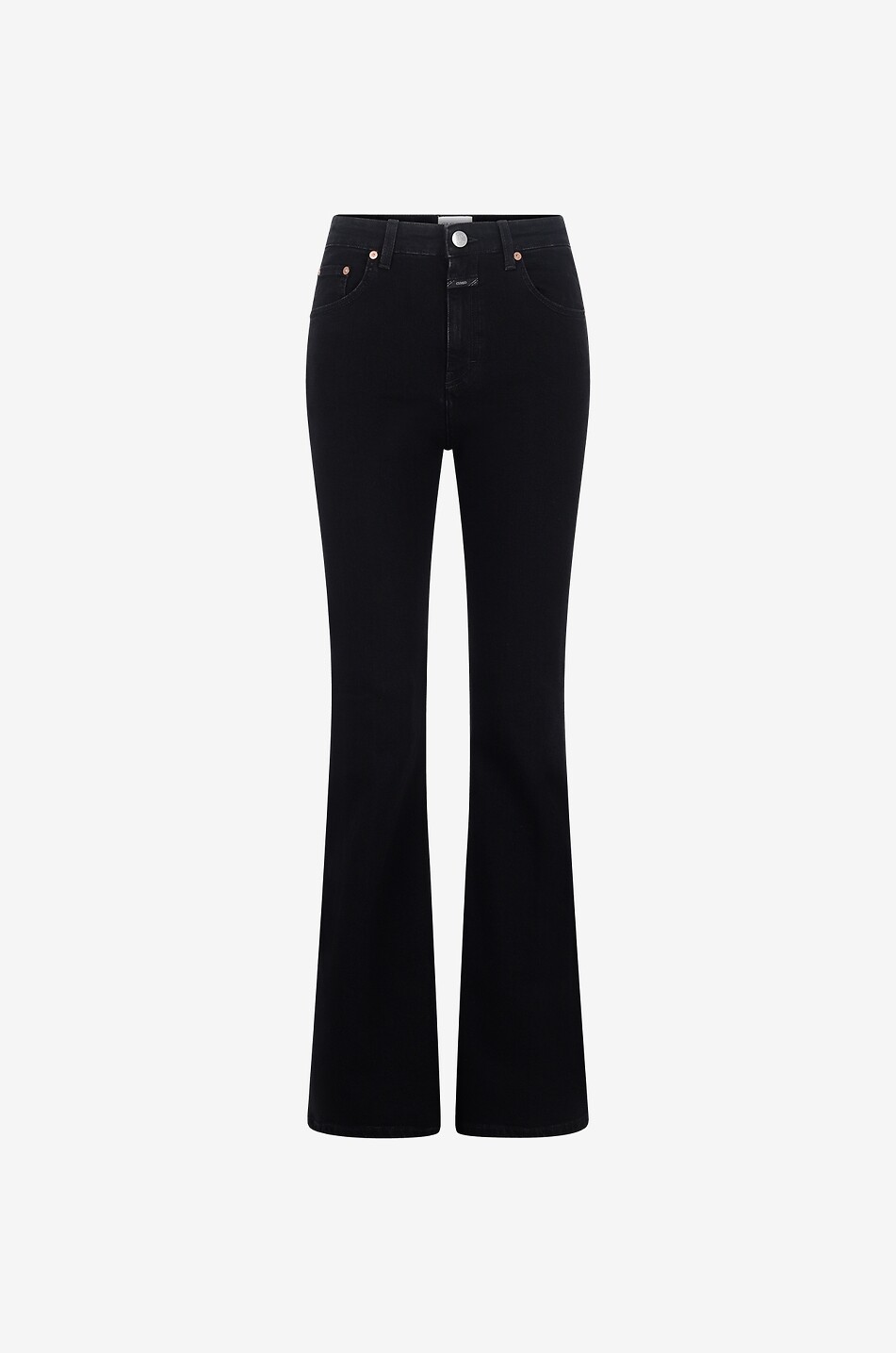 Jeans mit ausgestelltem Bein aus Baumwolle und Modal Rawlin