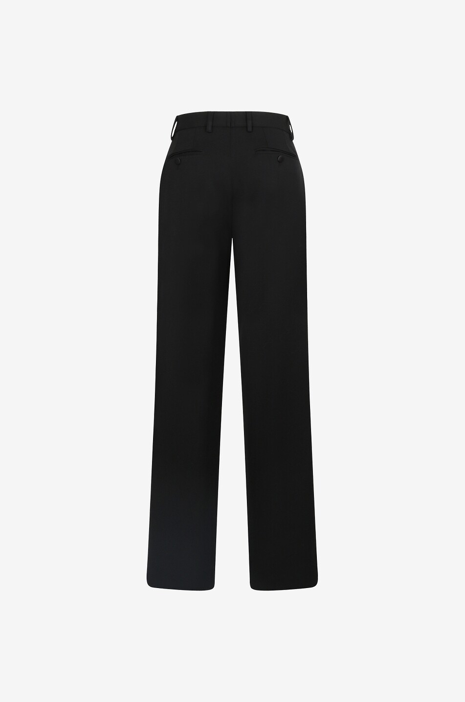 DOLCE & GABBANA Flared tuxedo style trousers Women BLACK 2