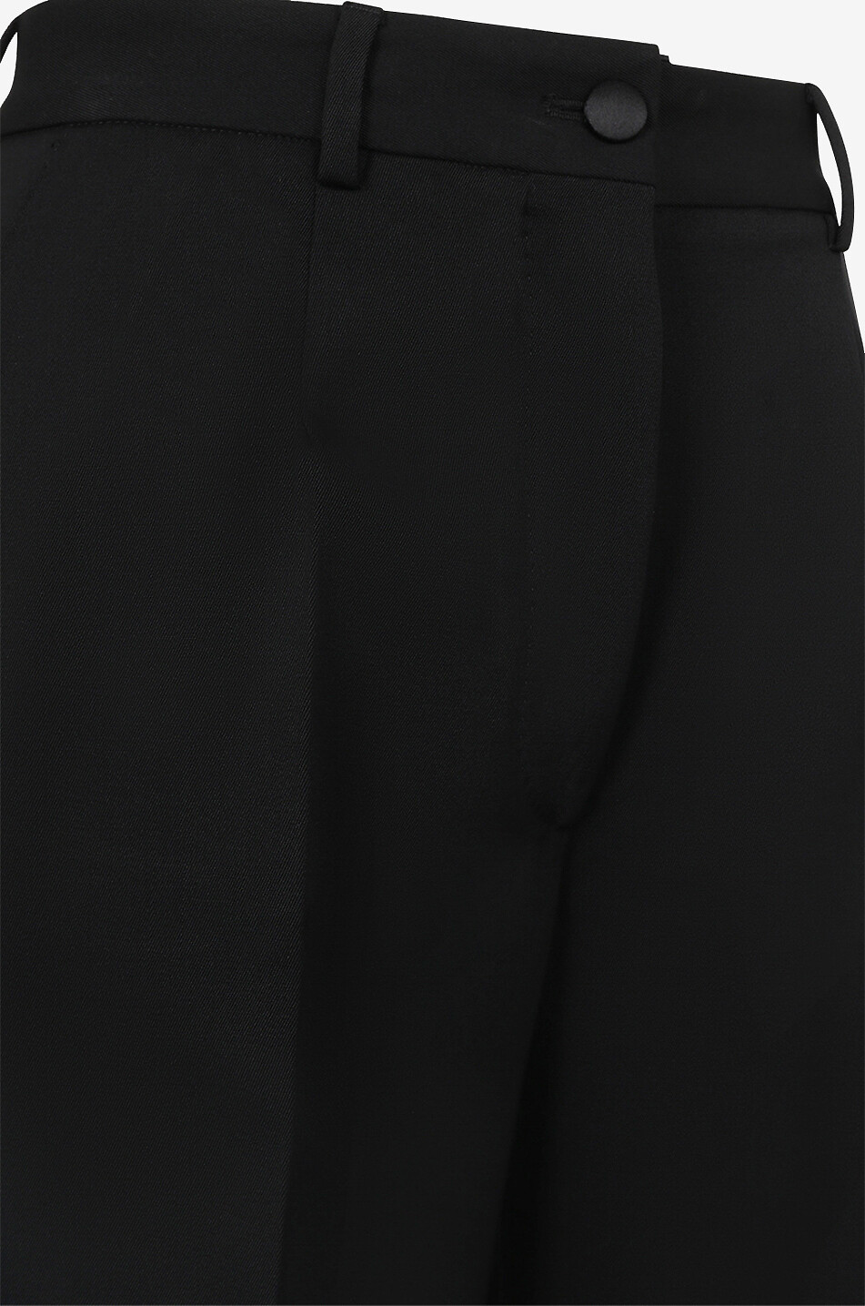 DOLCE & GABBANA Flared tuxedo style trousers Women BLACK 3