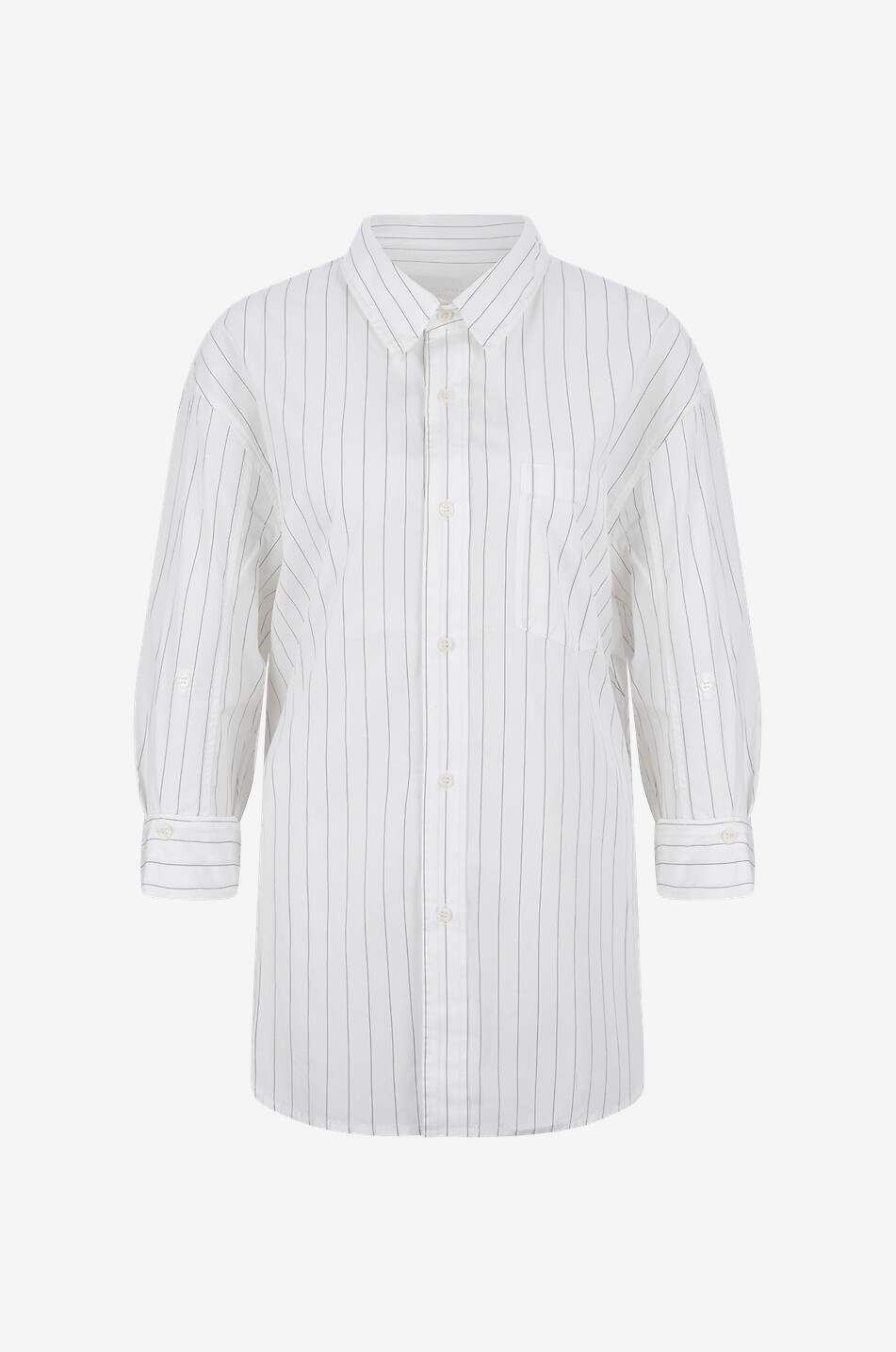 Kayla cotton long-sleeved shirt