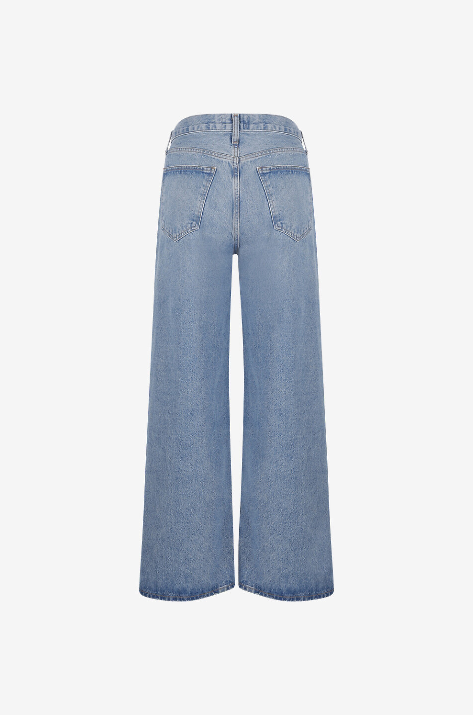 AGOLDE Jeans mit geradem Bein aus Biobaumwolle Low Slung Damen BLAU 2