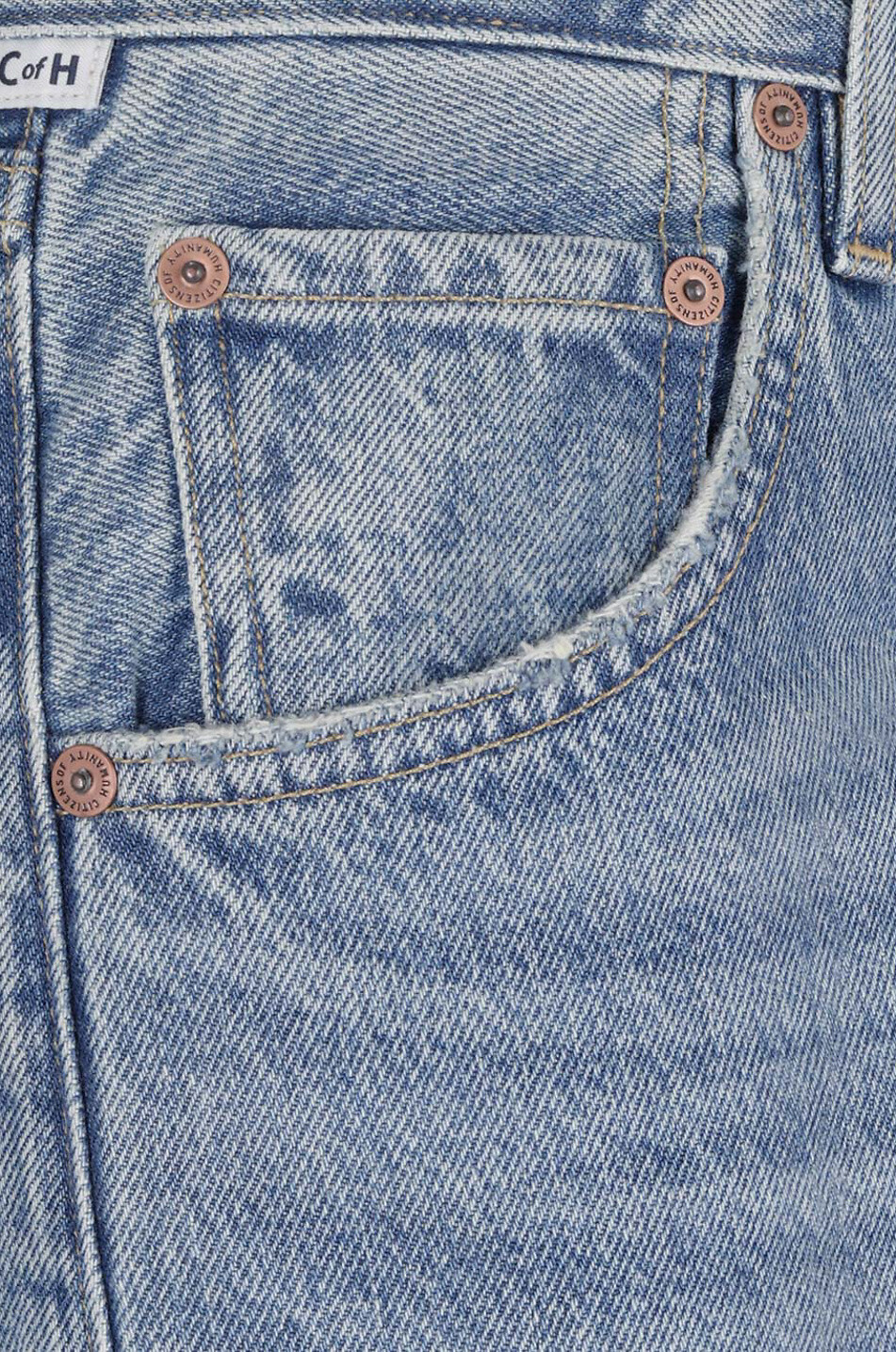 Jean large en coton recyclé Gaucho
