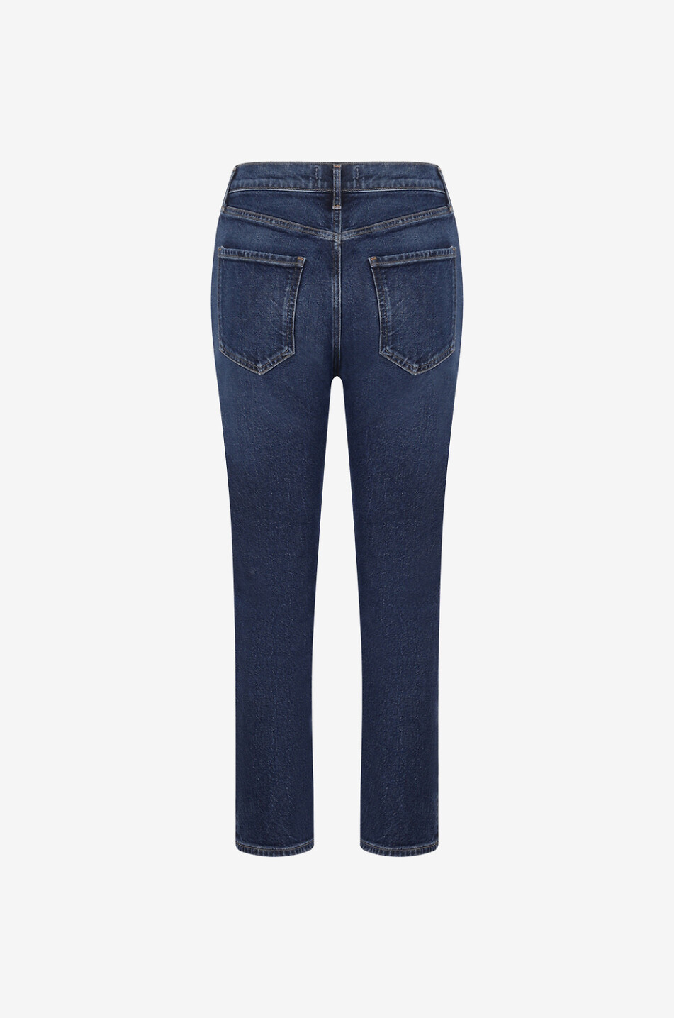 AGOLDE Jean slim en coton biologique et viscose Riley Femme BLEU FONCE 2