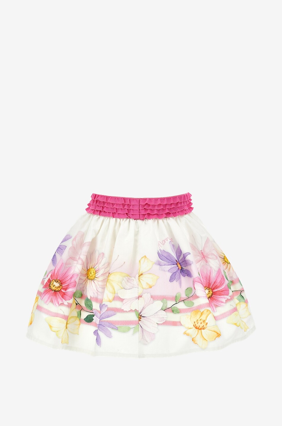 Girl's flower printed skirt