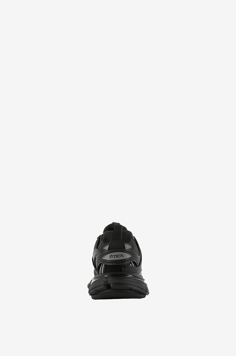 BALENCIAGA Track multi material sneakers with reflective details Women BLACK 4