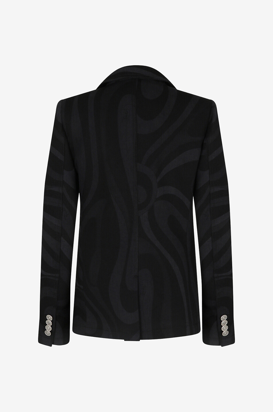 PUCCI Blazer aus Denim und Seide Marmo Damen SCHWARZ 2