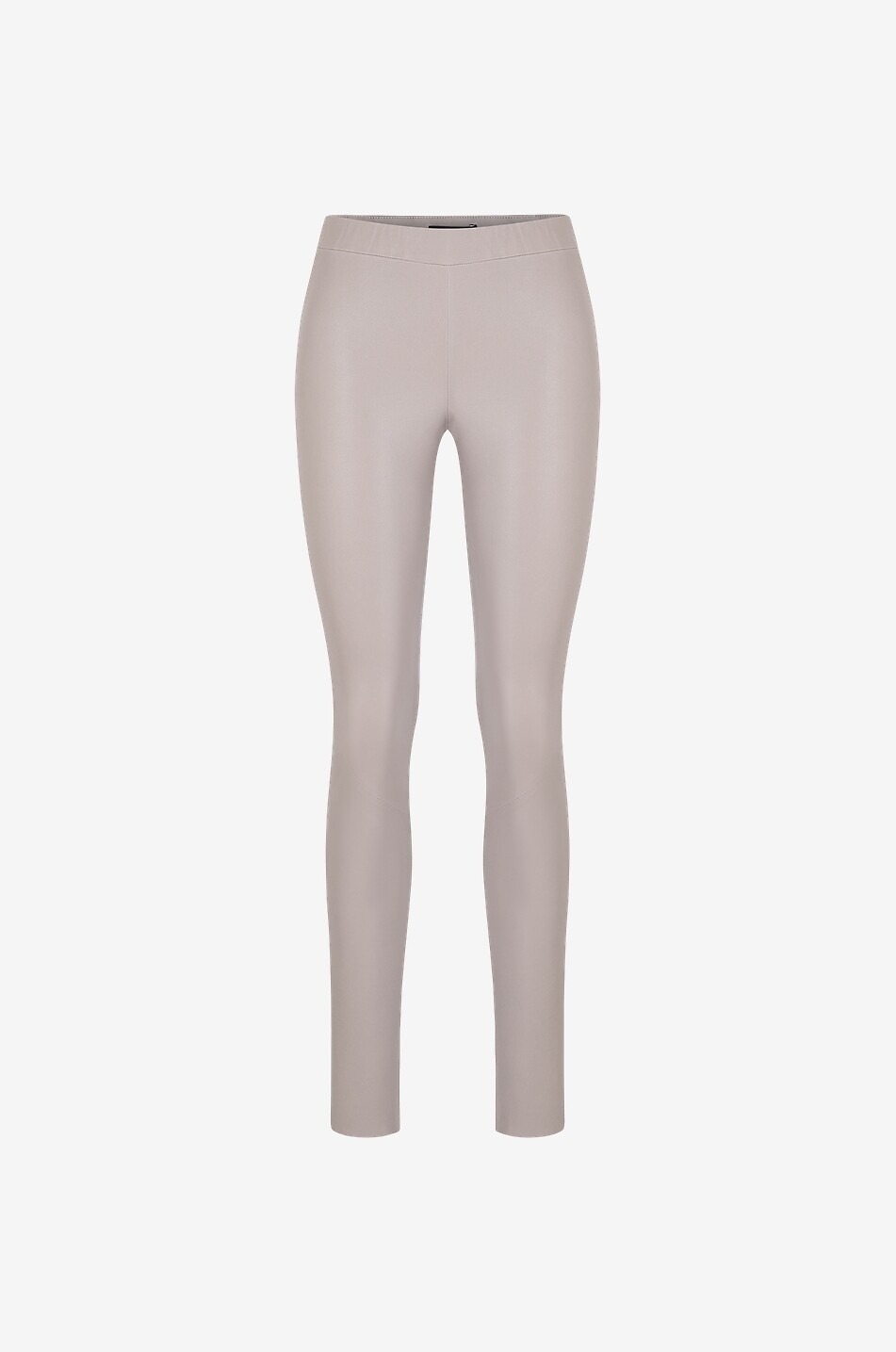 ARMA Roche leather leggings Women LIGHT GREY 1