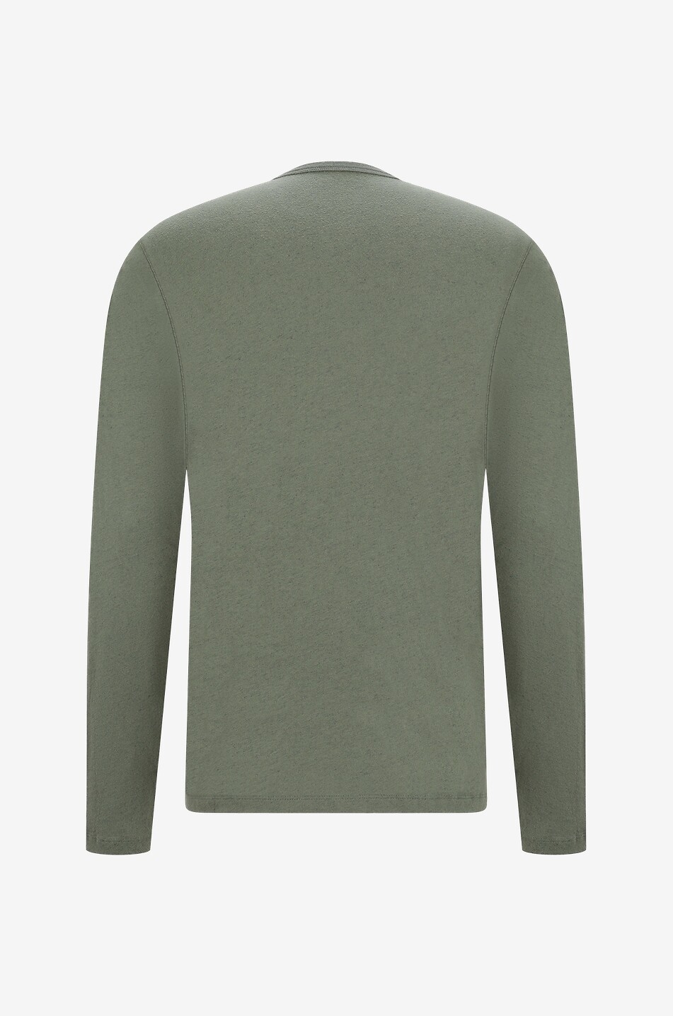 MAJESTIC FILATURES Cotton and cashmere long-sleeved T-shirt Men GREEN 2
