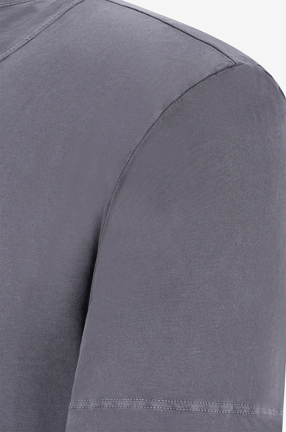 JAMES PERSE Cotton crew neck T-shirt Men GREY 3